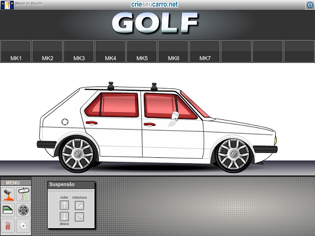Golf MK1 | Crie seu Carro